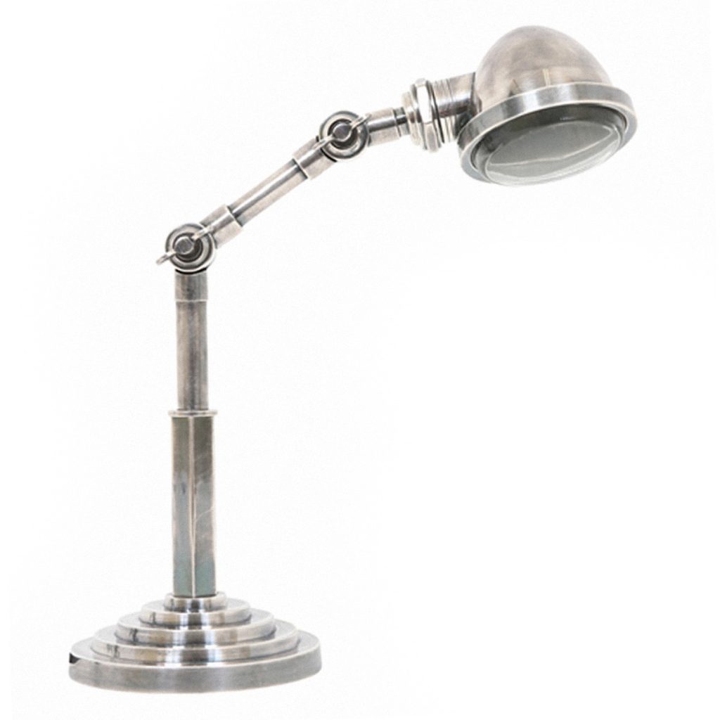 Nano Bureaulamp Zilver