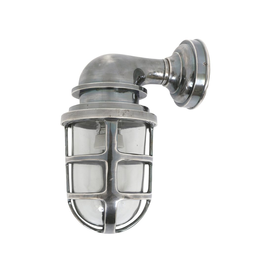 Muurlamp Brooklyn Antiek Zilver