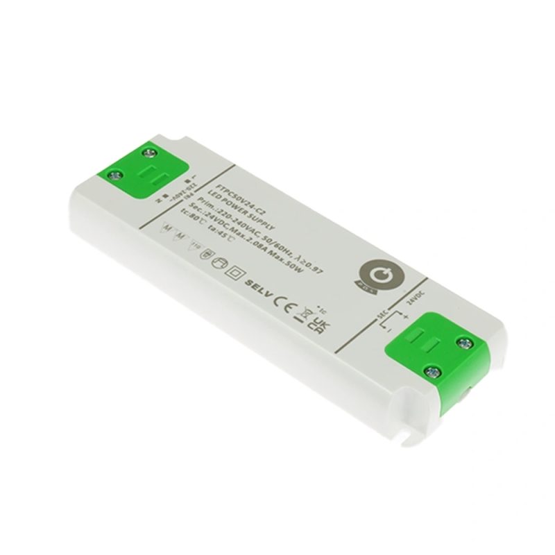 60w - 24v professionele compacte led driver