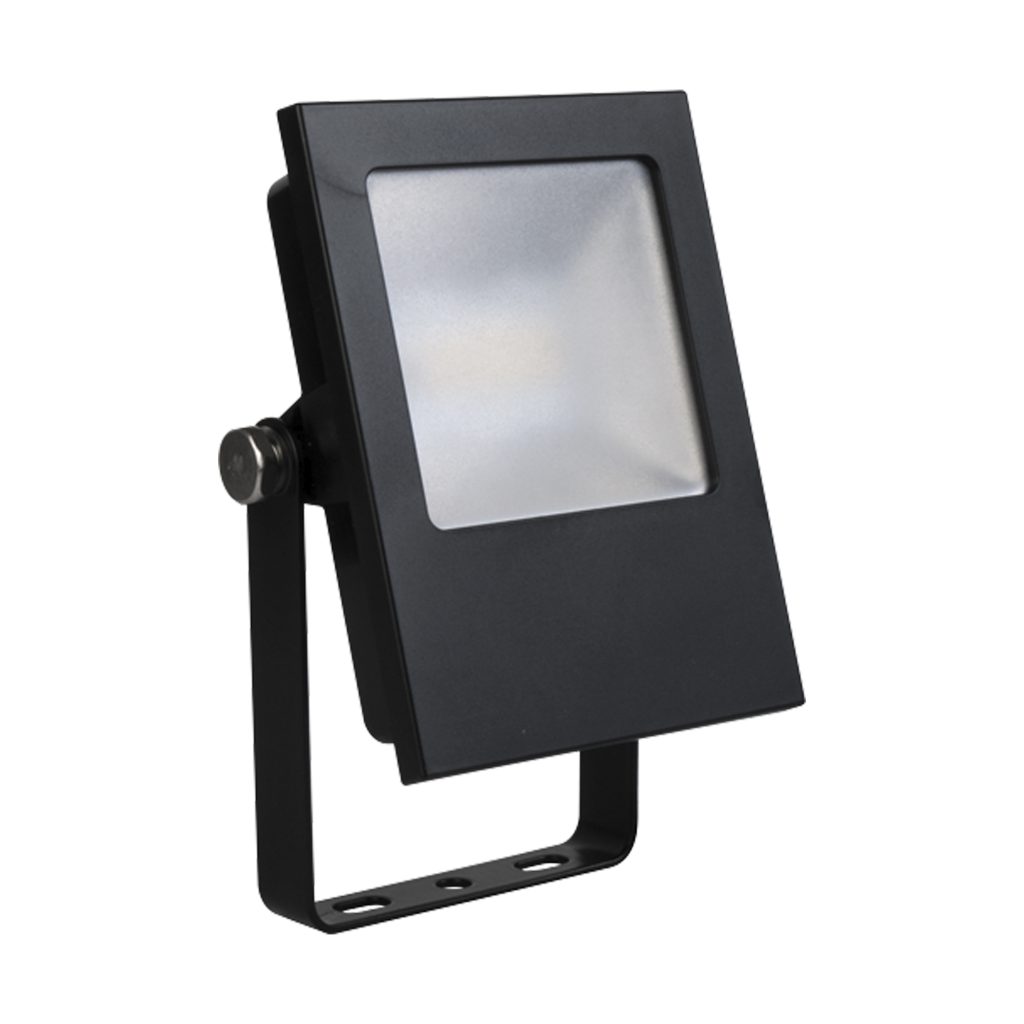 Led Floodlight Zwart