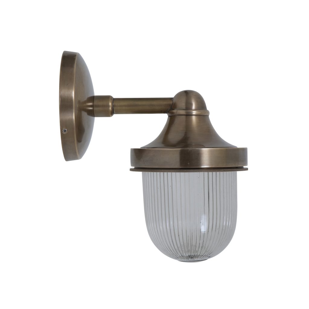 Wandlamp Abby Antiek Messing