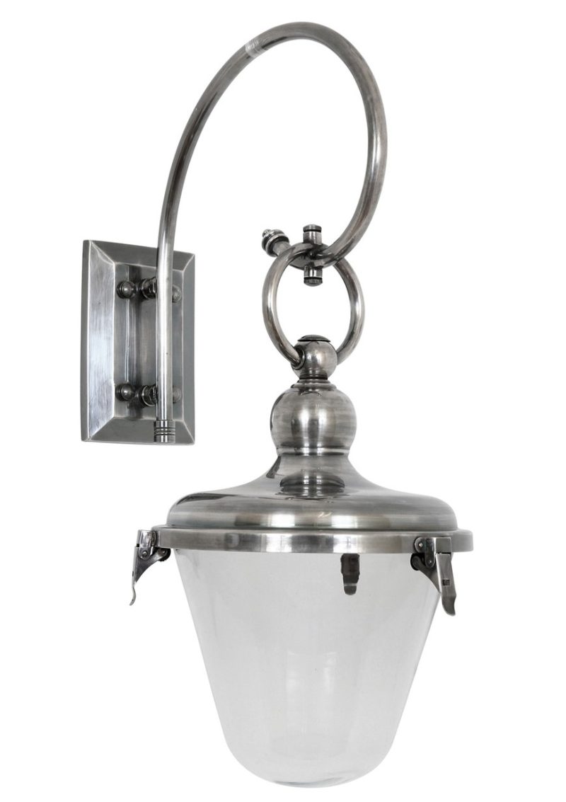 Muurlamp Belleclaire Antiek Zilver