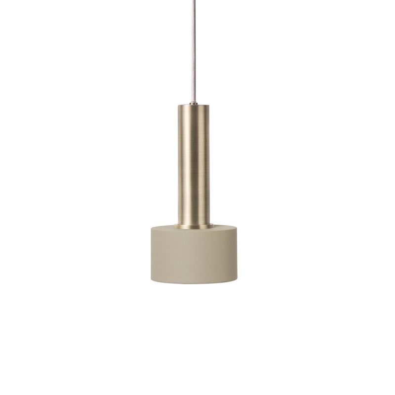 Ferm Living Collect Disc Cashmere High Hanglamp