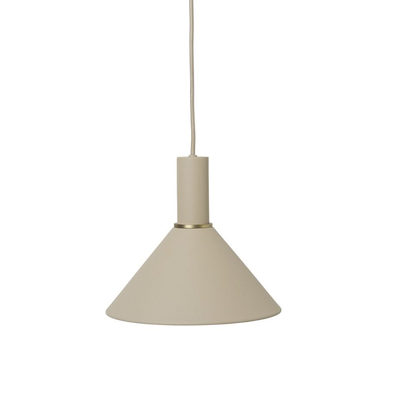 Ferm Living Collect Cone Cashmere Low Hanglamp