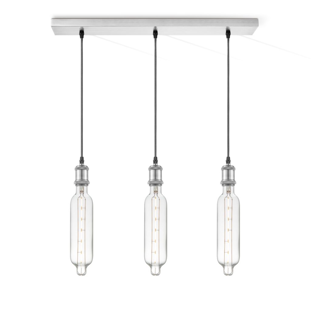 Light depot - hanglamp Vintage 3L Beam Tube - helder - Outlet