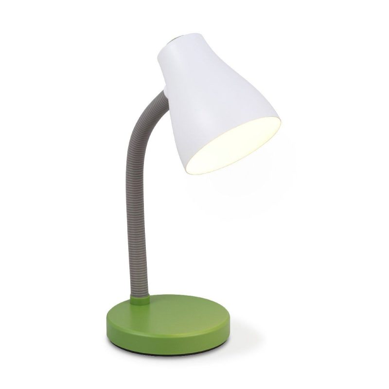 Home sweet home bureaulamp Rocker 35 cm - groen