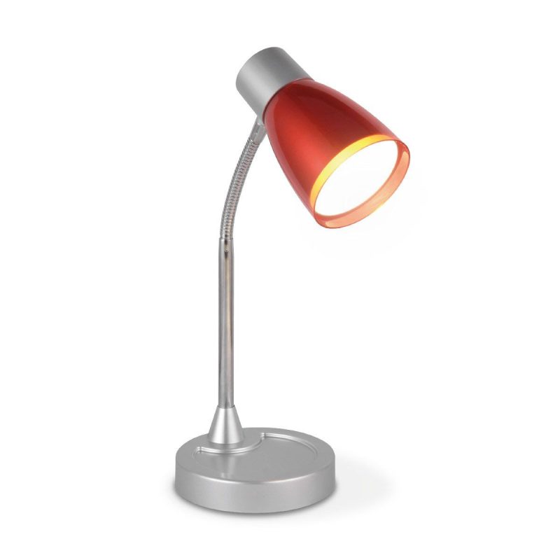 Home sweet home LED bureaulamp Lumy ↕ 28 cm - rood