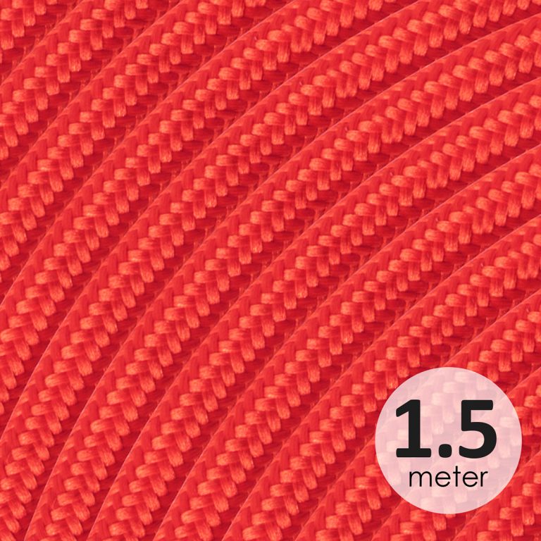 Light depot - strijkijzersnoer 1,5 meter - rood - Outlet