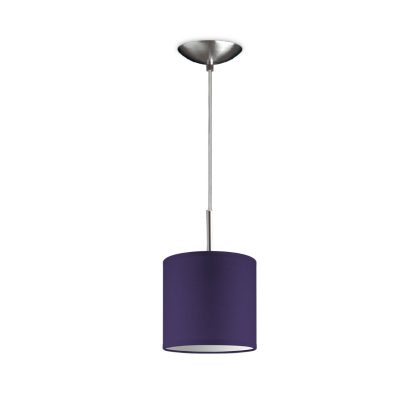 Light depot - hanglamp tube deluxe bling Ø 16 cm - paars - Outlet
