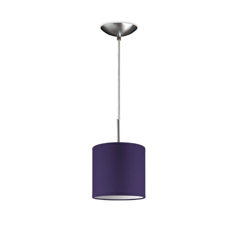 Light depot - hanglamp tube deluxe bling Ø 16 cm - paars - Outlet