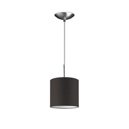 Light depot - hanglamp tube deluxe bling Ø 16 cm - bruin - Outlet