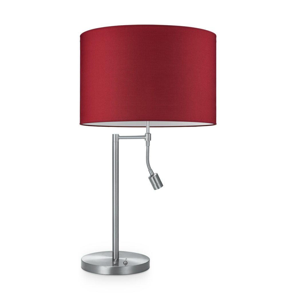 Home sweet home tafellamp Read Bling 35 - rood