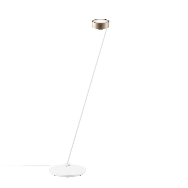 Occhio Sento Lettura Vloerlamp Met Wit Onderstel