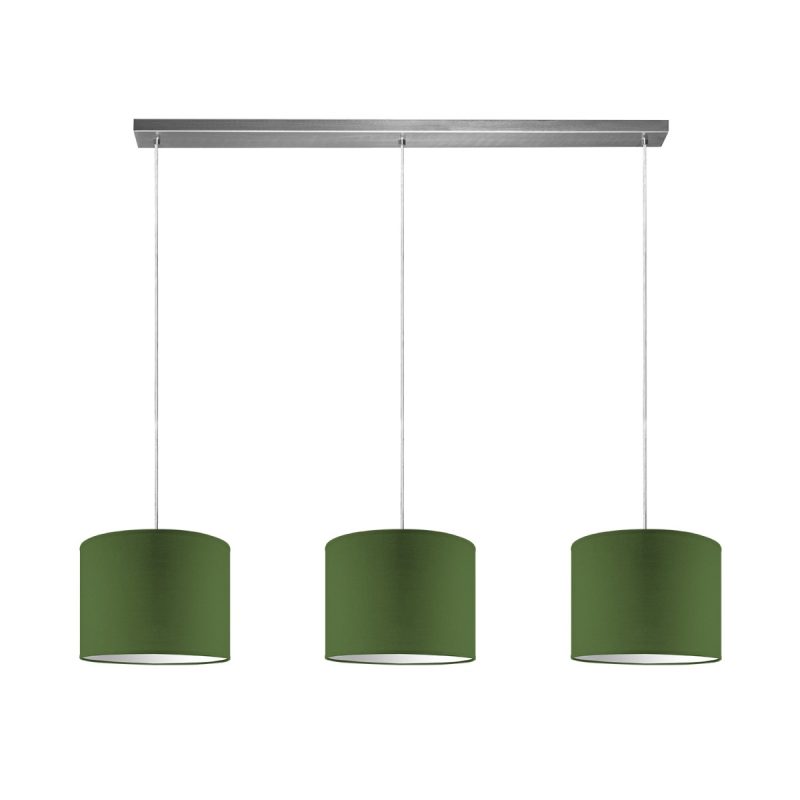 Home sweet home hanglamp Beam 3 bling Ø 25 cm - groen