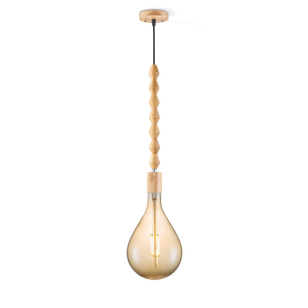 Home sweet home hanglamp Dana Pear - amber