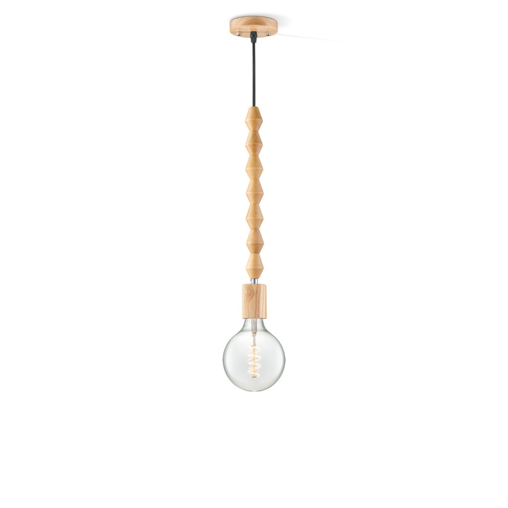 Home sweet home hanglamp Dana Globe Spiral g125 - helder