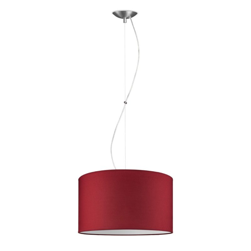 Light depot - hanglamp basic deluxe bling Ø 40 cm - rood - Outlet