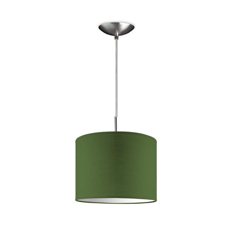 Light depot - hanglamp Tube deluxe bling Ø 25 cm - groen - Outlet