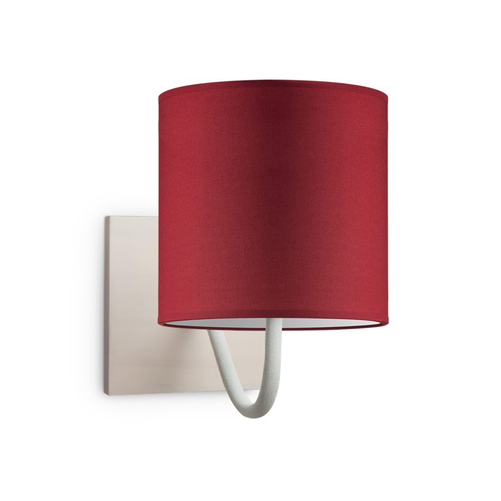 wandlamp beach bling Ø 16 cm - rood