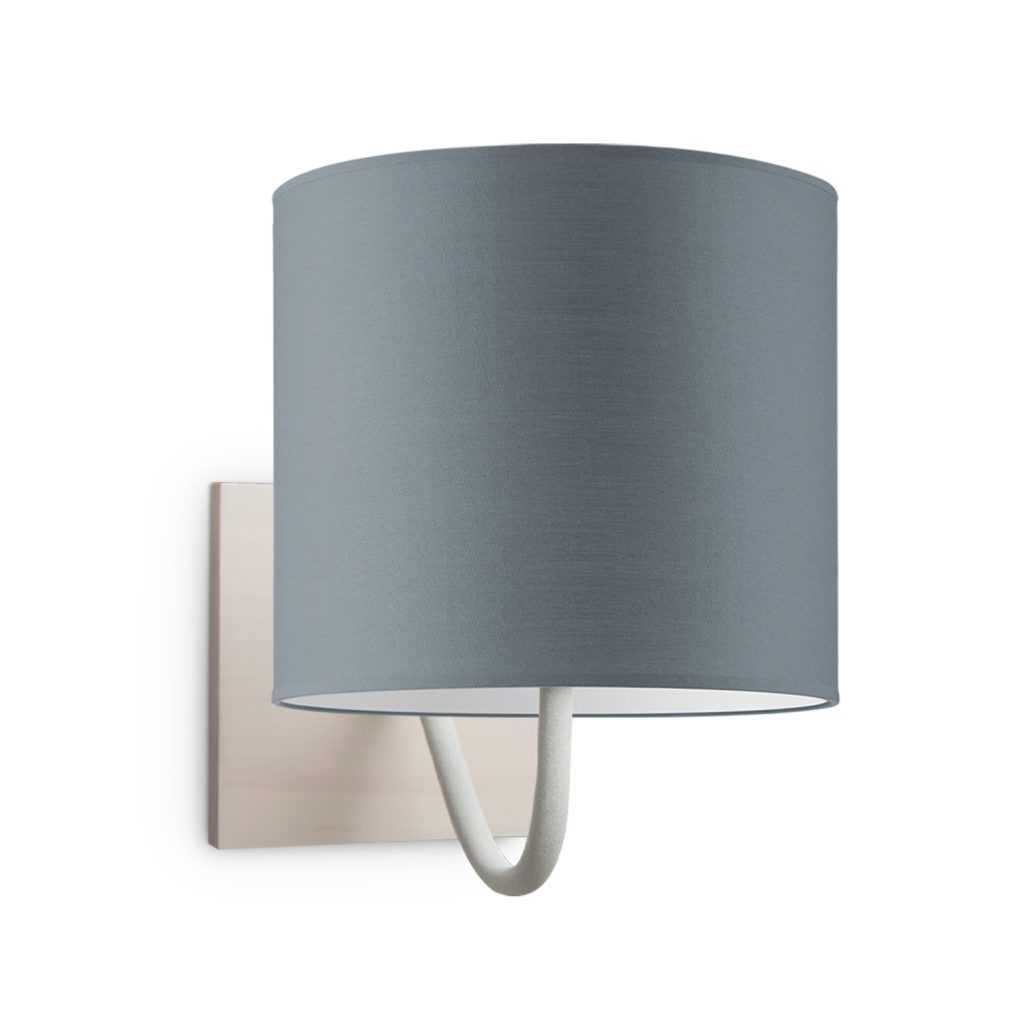 wandlamp Beach Bling Ø 20 cm - lichtgrijs