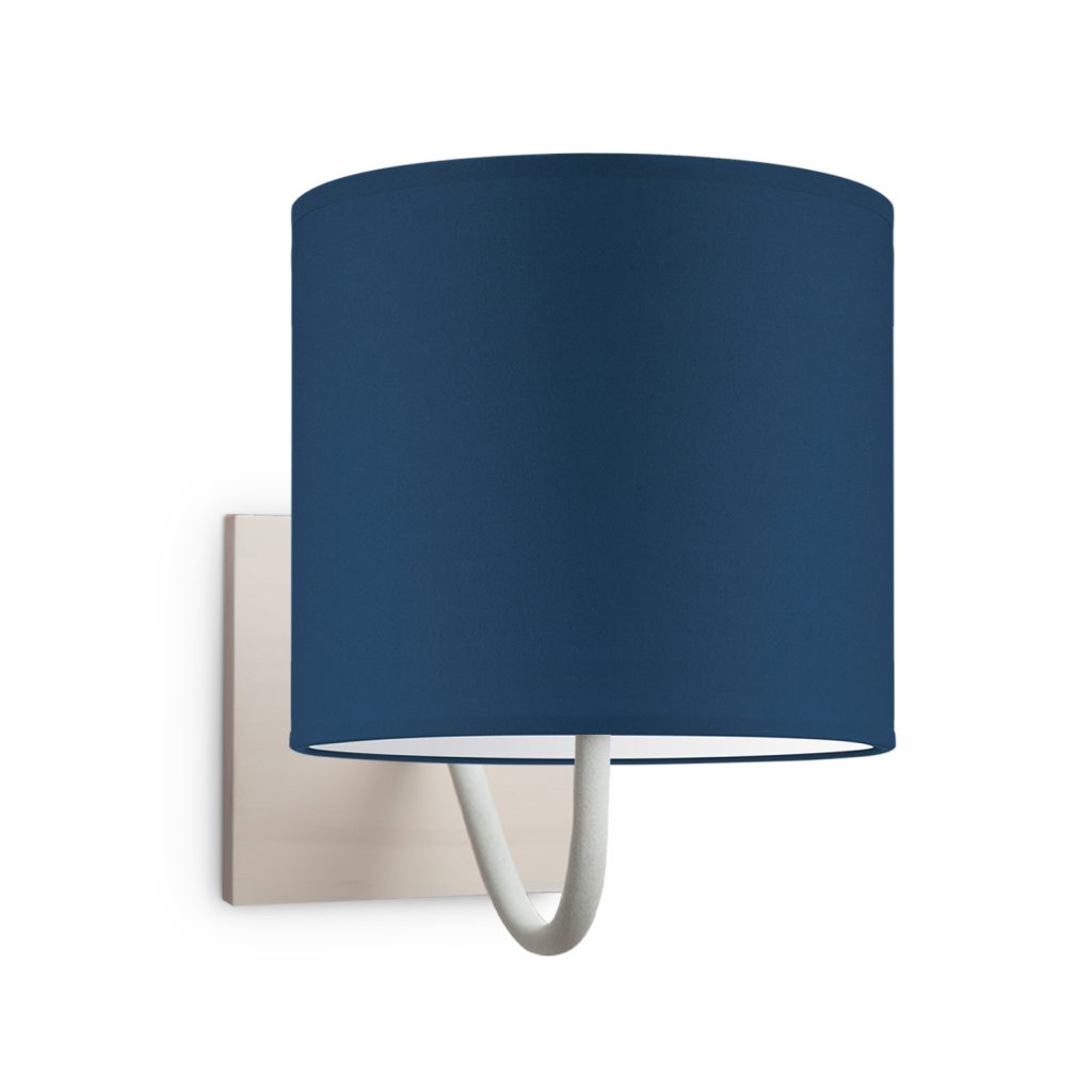 wandlamp beach bling Ø 20 cm - blauw