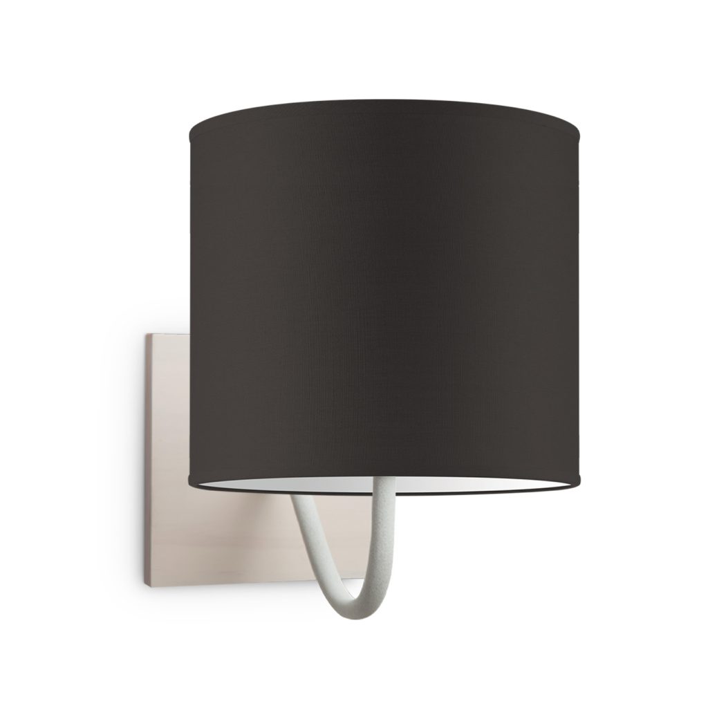 wandlamp beach bling Ø 20 cm - bruin