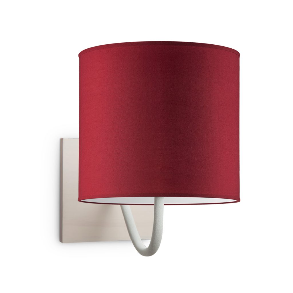 wandlamp beach bling Ø 20 cm - rood