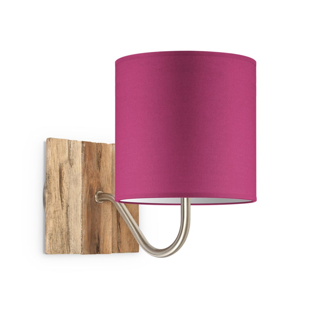 Home sweet home wandlamp drift bling Ø 16 cm - roze