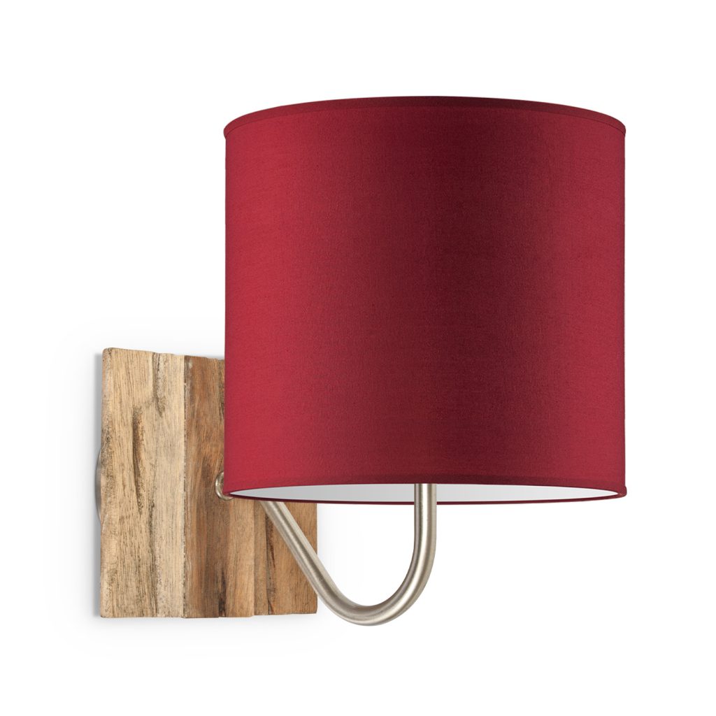 Wandlamp drift bling Ø 20 cm - rood