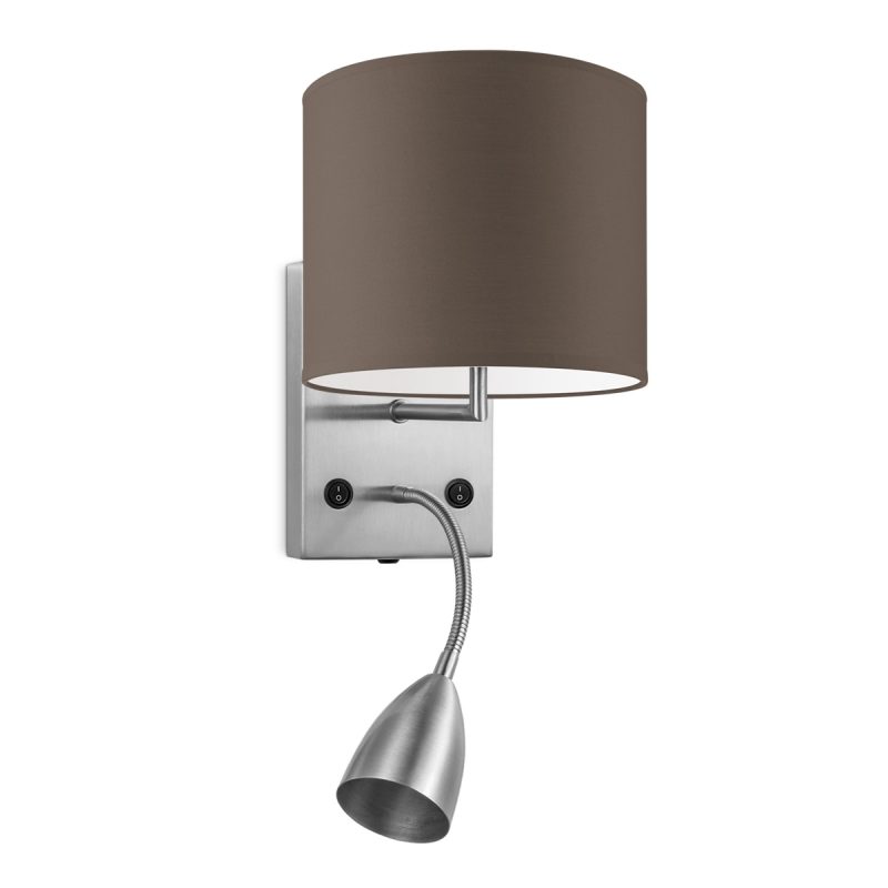 wandlamp read bling Ø 20 cm - taupe