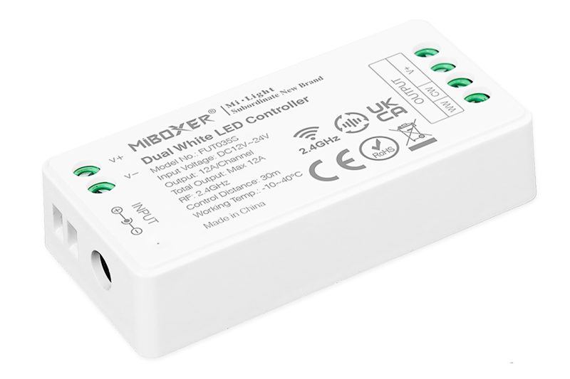 Mi·Light Dual White LED strip controller 12A, 12V-24V (LOS)