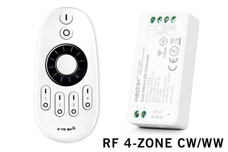 Mi·Light Dual White Milight RF Controller met Afstandsbediening | 12-24V 12A