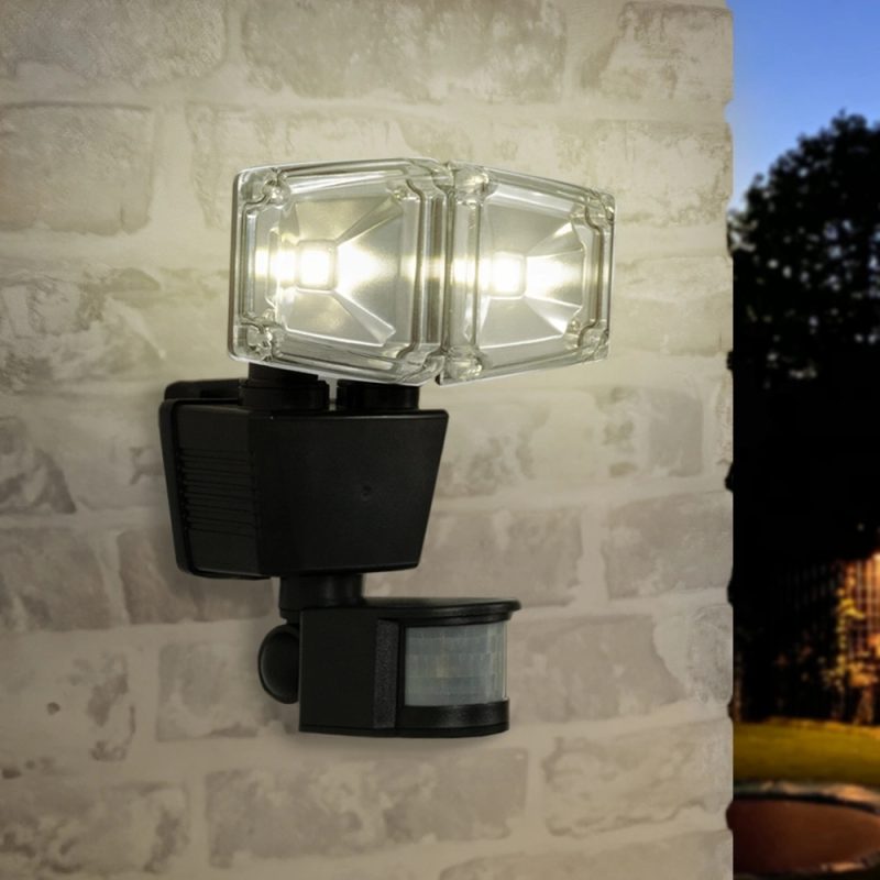 Solar beveiligingslamp james ii met bewegingsmelder en los paneel