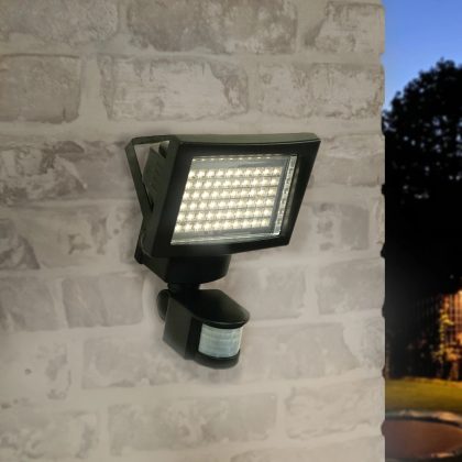 Solar beveiligingslamp secur ii met bewegingsmelder los paneel