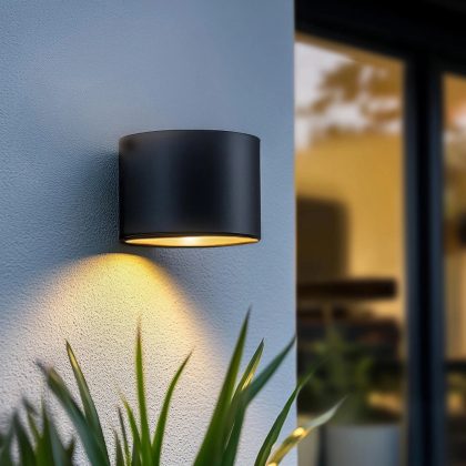 Solar led wandlamp op zonne energie sven rond