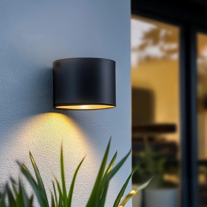 Solar led wandlamp op zonne energie sven rond