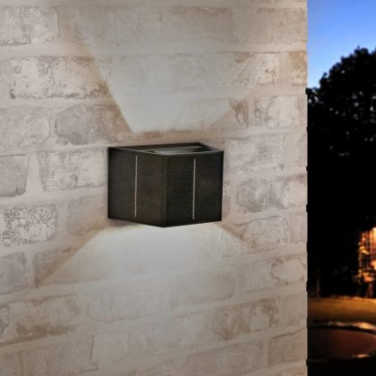 Solar wandlamp ebbe