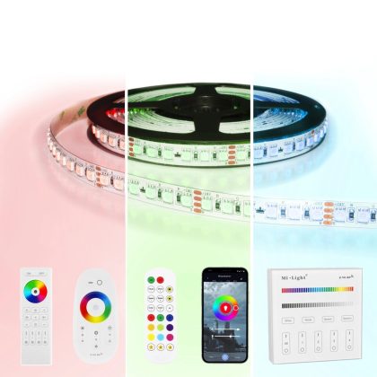 10 meter RGB pro led strip complete set - 1200 leds