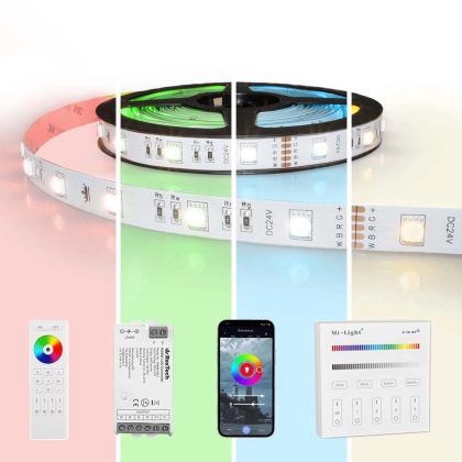 13 meter RGBW led strip complete set - basic 468 leds