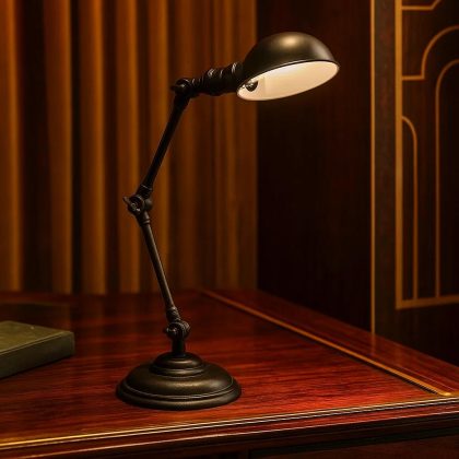 Tafellamp Sidney Antiek Zwart