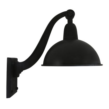 Wandlamp Halifax Antiek Zwart