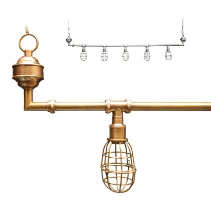 Hanglamp Sandford brass