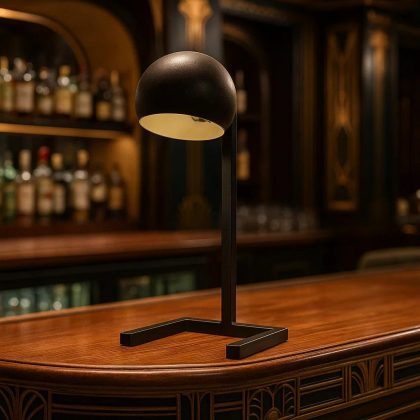 Tafellamp Buzz Antiek Zwart