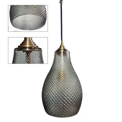 Hanglamp Cone Antiek Smoke