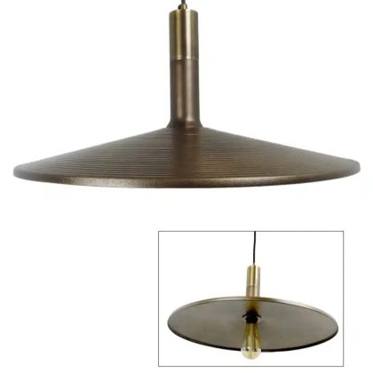 Hanglamp Roswell Antiek Messing