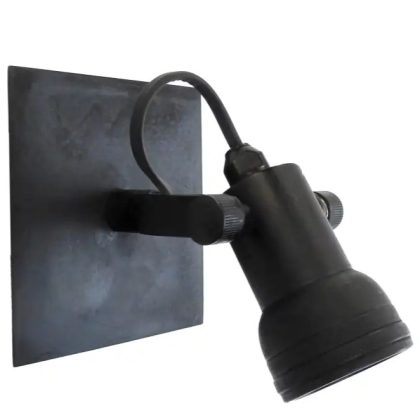 Opbouwspot Indigo Mini Antiek Zwart