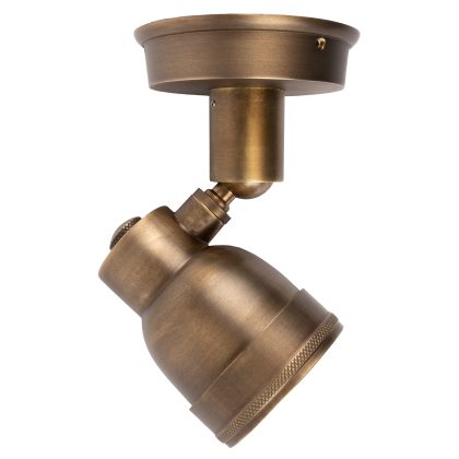 Buitenspot Indigo Swirl Antiek Messing