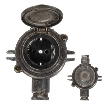 Jaren 30 Vintage Stopcontact II Tin