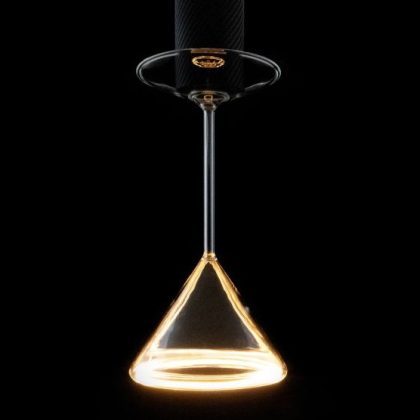 Floating LED Cup Martini Clear