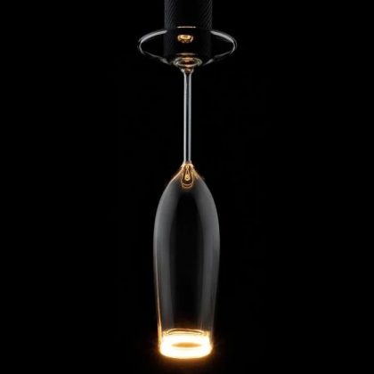 Floating LED Champagne Clear
